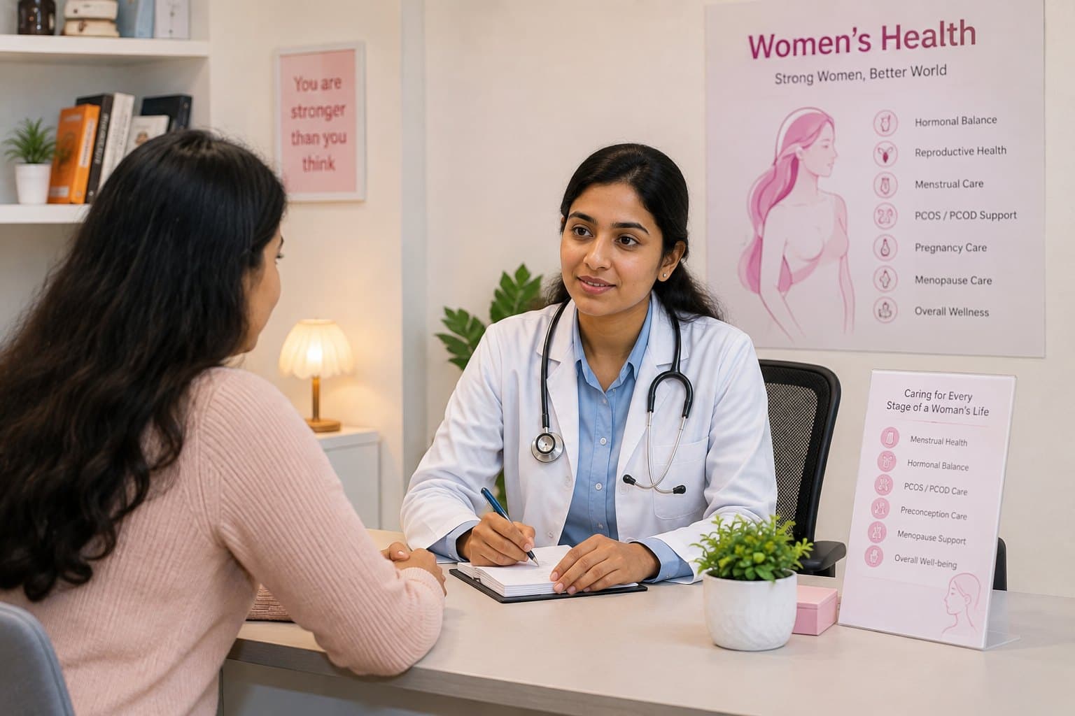 A New PCOS Diagnosis: What to Do in the First 90 Days — illustration